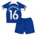 Maillot de foot Chelsea Lesley Ugochukwu #16 Domicile vêtements enfant 2023-24 Manches Courtes (+ pantalon court)